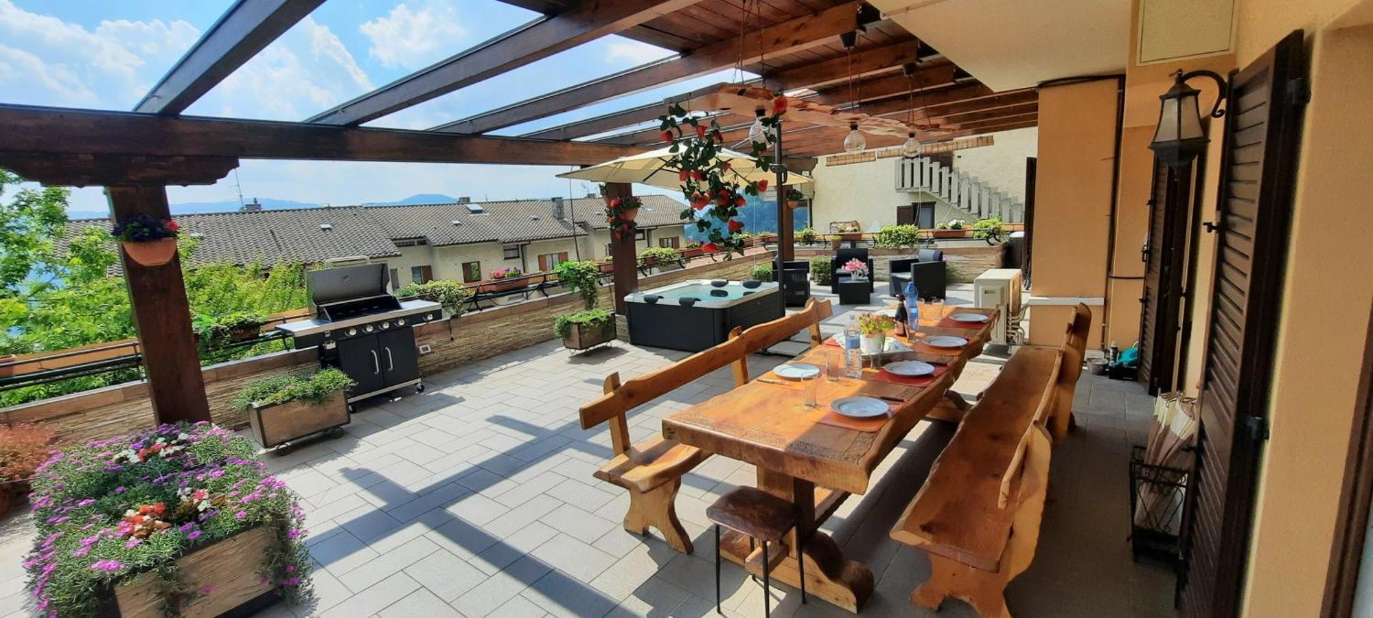 La Terrazza Casa Vacanza Carenno Ngoại thất bức ảnh